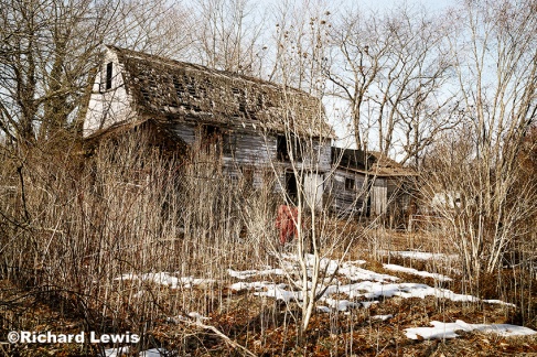 Abandoned Barn Near Cream Ridge New Jersey by Richard Lewis 2014 All Rights Reserved