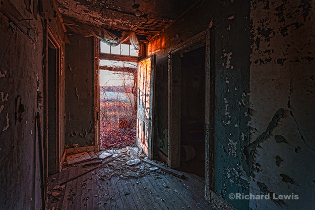 Front Hallway at Dawn by Richard Lewis