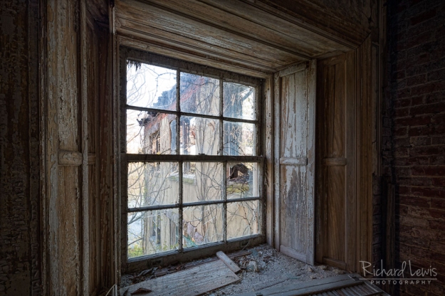McNeal Mansion Window View by Richard Lewis